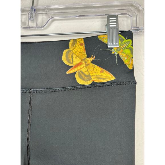 Noli Enchanted Ethereal Butterfly Black Colorful Leggings Small - Picture 5 of 9